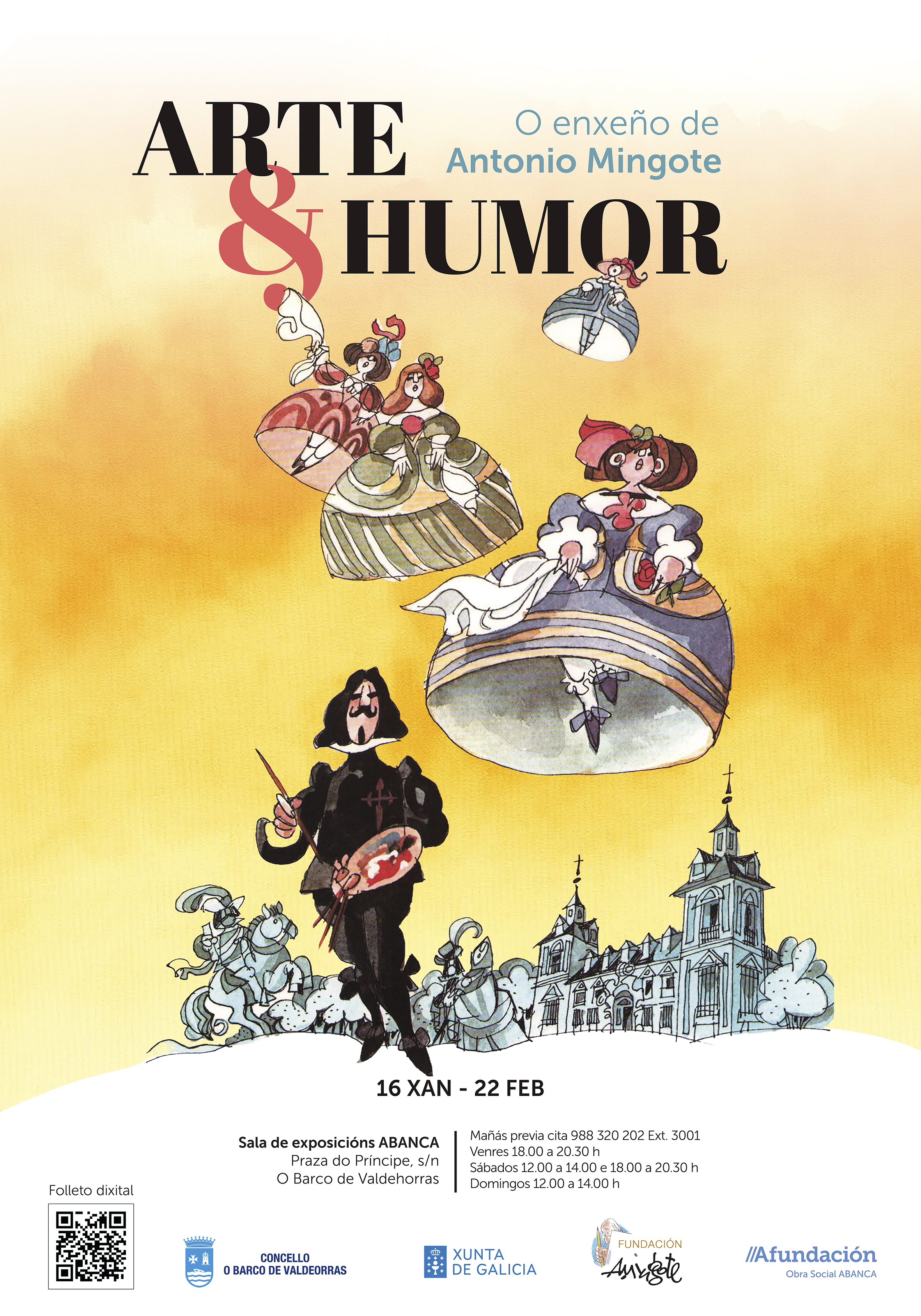 Exposición «Arte e humor. O enxeño de Antonio Mingote»